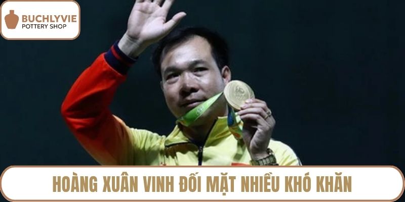 Hoàng Xuân Vinh đối mặt nhiều khó khăn để có được huy chương