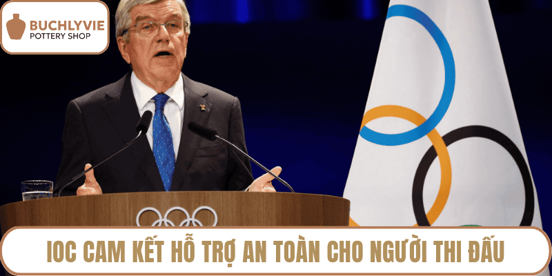 IOC cam kết hỗ trợ an toàn cho người thi đấu