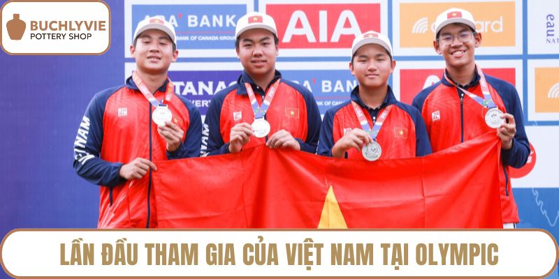 Lần đầu tham gia của Việt Nam tại Olympic