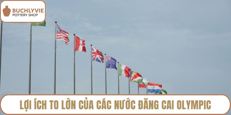 Lợi ích to lớn của các nước đăng cai olympic