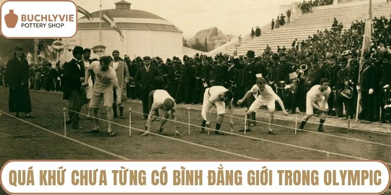Quá khứ chưa từng có bình đẳng giới trong olympic
