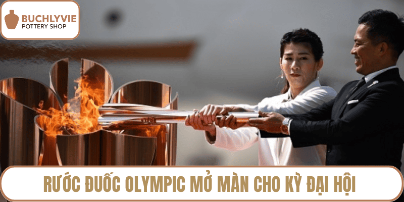 Rước đuốc olympic mở màn cho kỳ đại hội