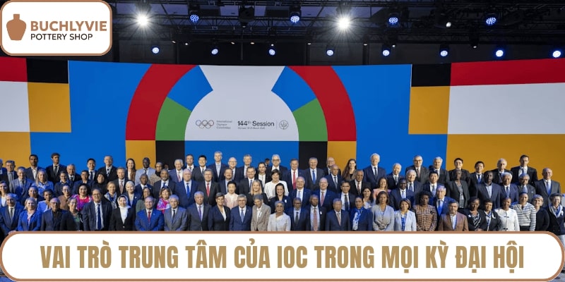 Vai trò trung tâm của IOC trong mọi kỳ đại hội