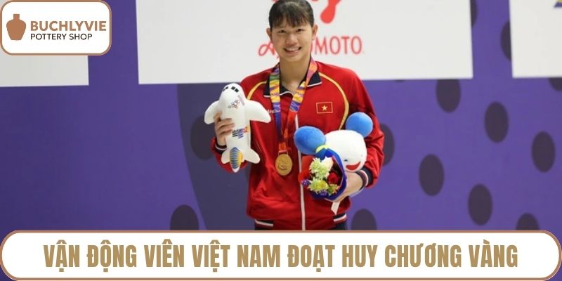 Vận động viên Việt Nam đoạt huy chương vàng môn bơi lội